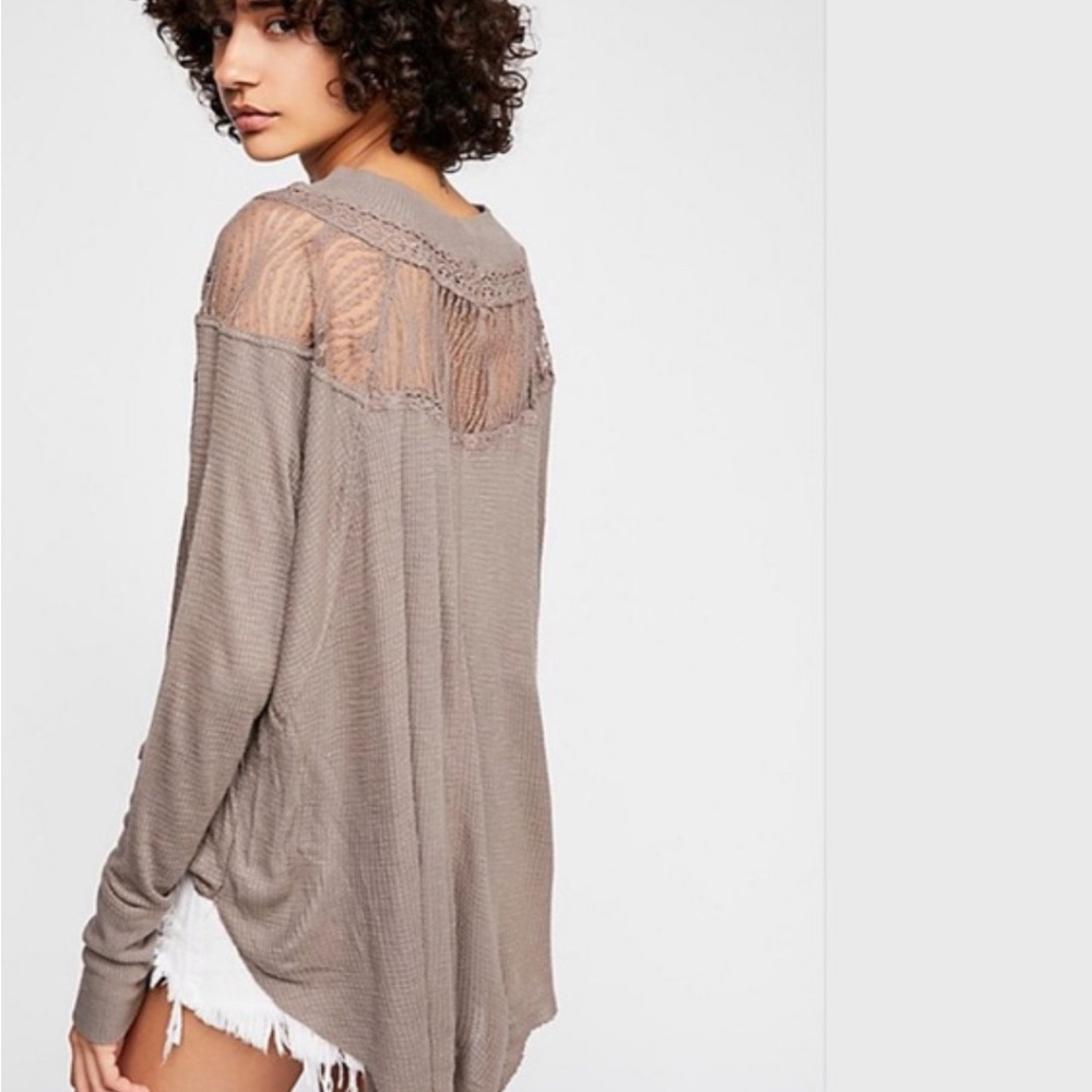 Free People Spring Valley Long Sleeve Top